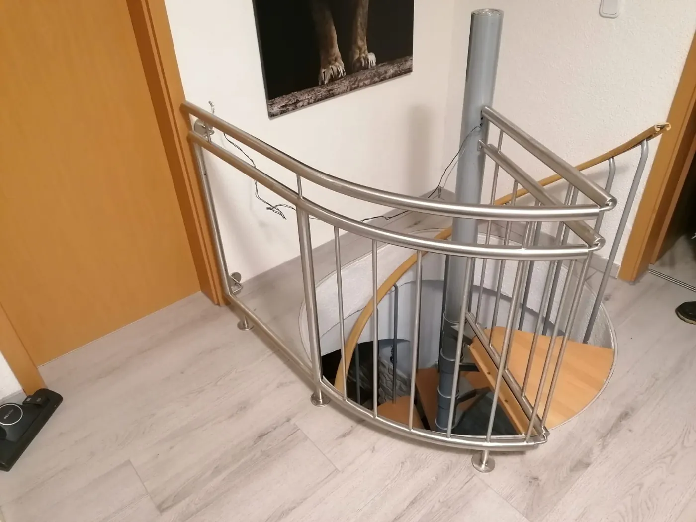 Handlauf an der Treppe